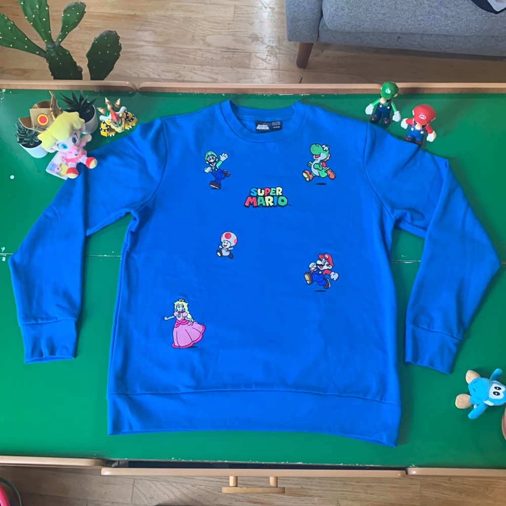 Super Mario bros crewneck